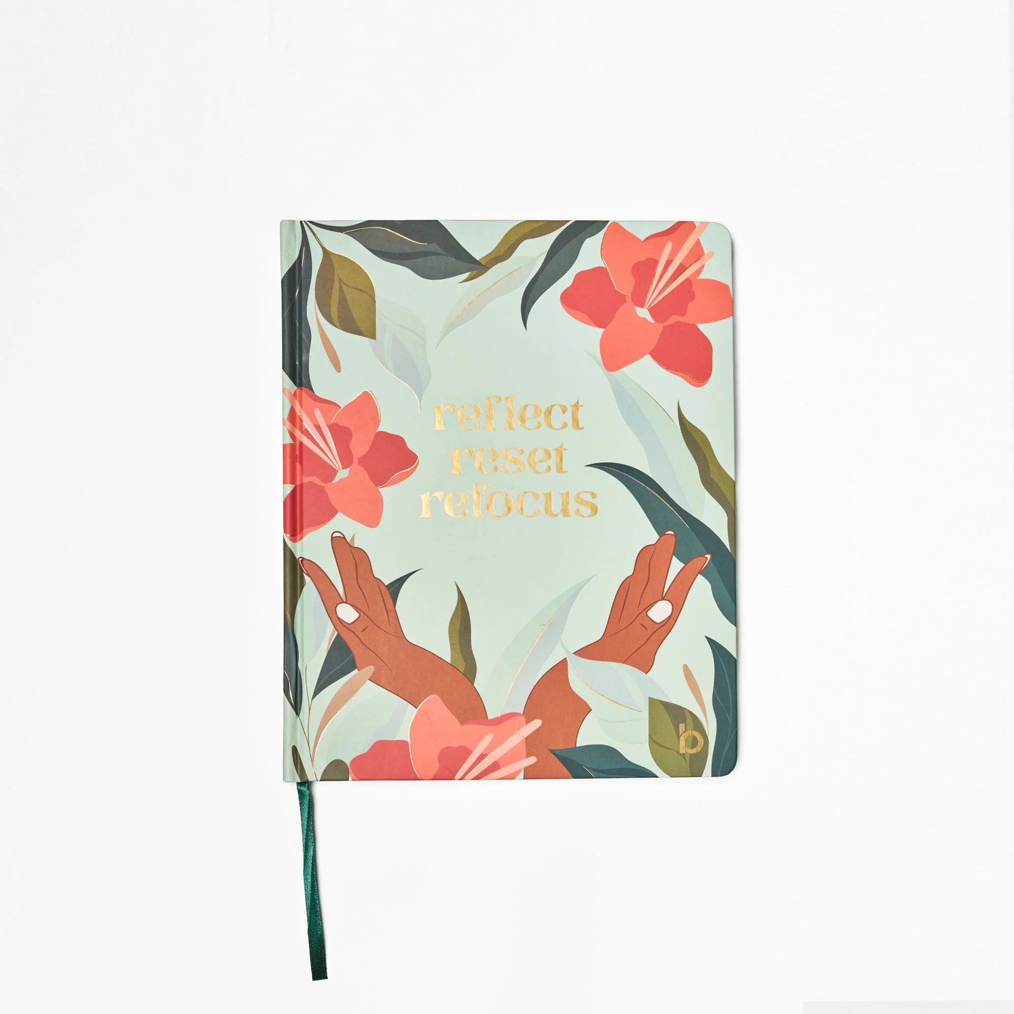 Be Rooted notebook – Reset, Reflect, Refocus with coloring pages